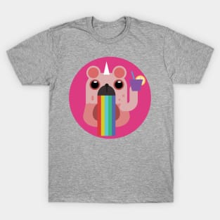 Unicorn Bear with Mojito T-Shirt